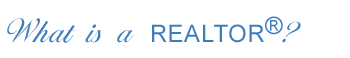 What is a REALTOR